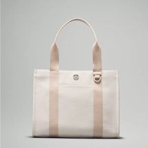 Lululemon Two-Tone Canvas Tote Bag 10L